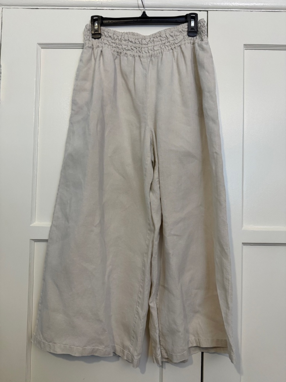 Anthropologie The Somerset Linen Pull-On Pants Size Small - Picture 7 of 10